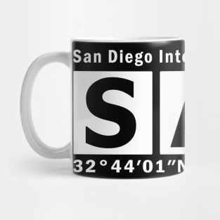 SAN Airport, San Diego International Airport Mug